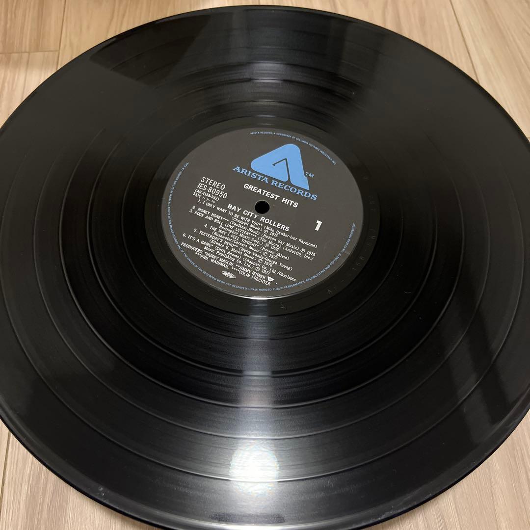 Bay City Rollers - Greatest Hits LP Vinyl Japan IES-80950 Obi Included
