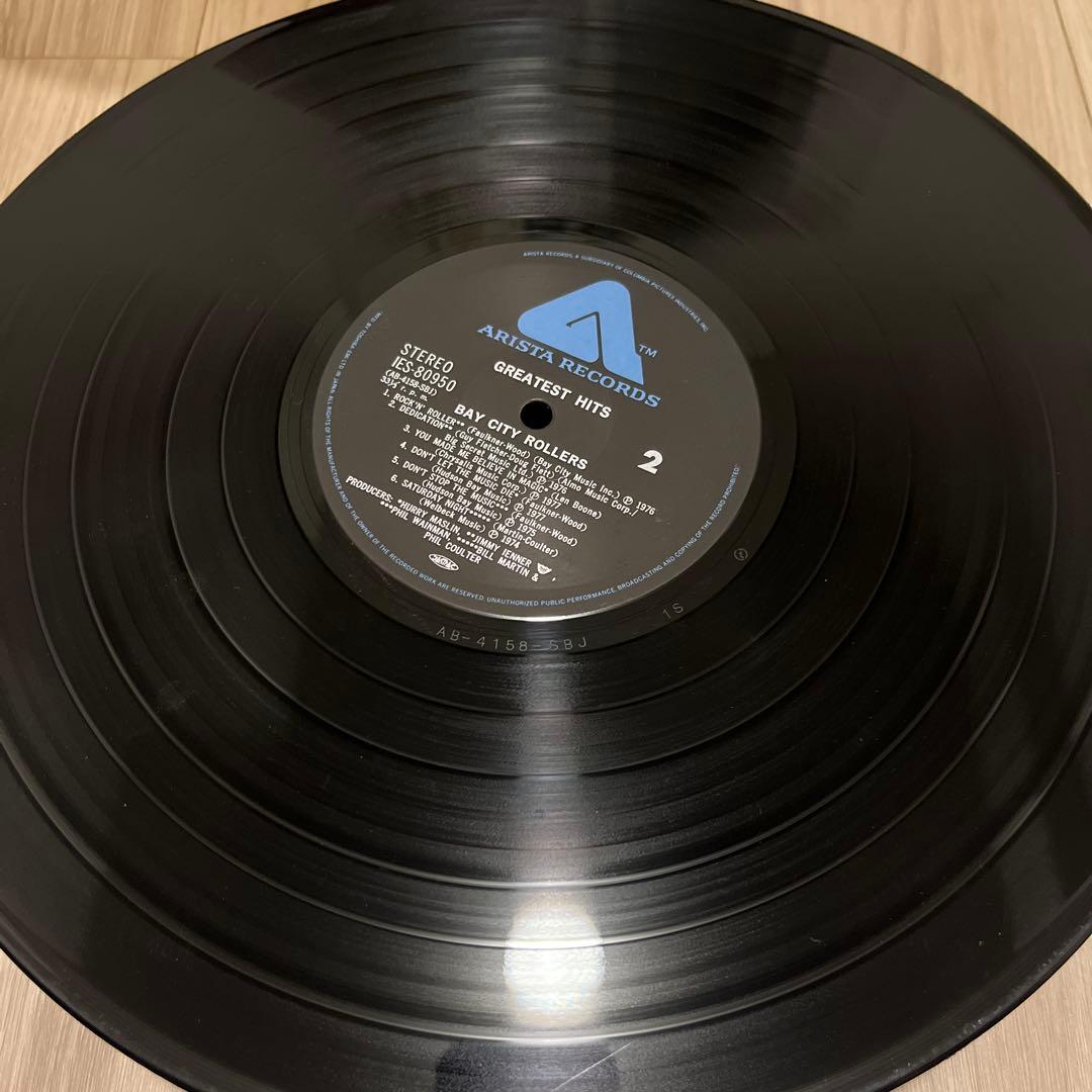 Bay City Rollers - Greatest Hits LP Vinyl Japan IES-80950 Obi Included
