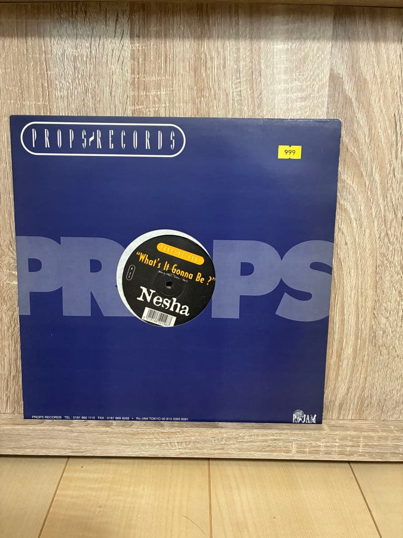 Nesha - What's It Gonna Be? 12" Vinyl Record Props Records UK R&B Club Soul