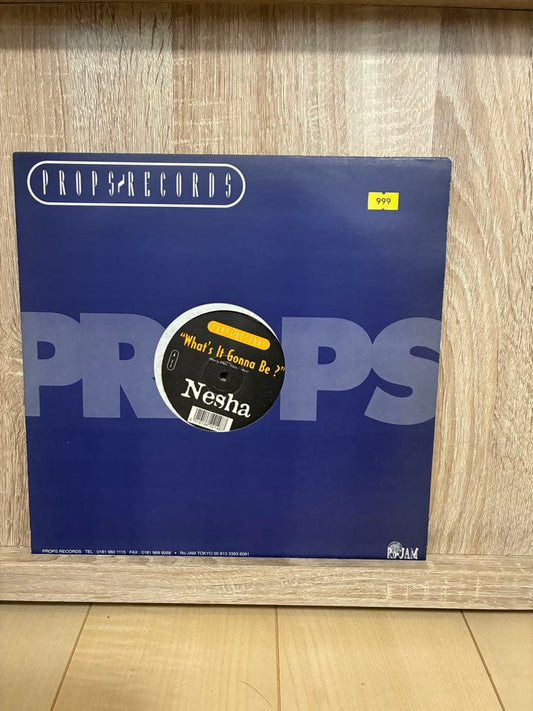 Nesha - What's It Gonna Be? 12" Vinyl Record Props Records UK R&B Club Soul
