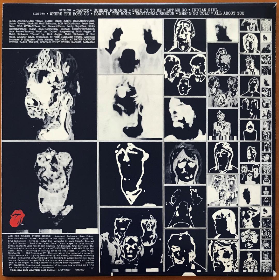 The Rolling Stones Emotional Rescue CD Japan Press Mini LP with OBI 1999 Reissue
