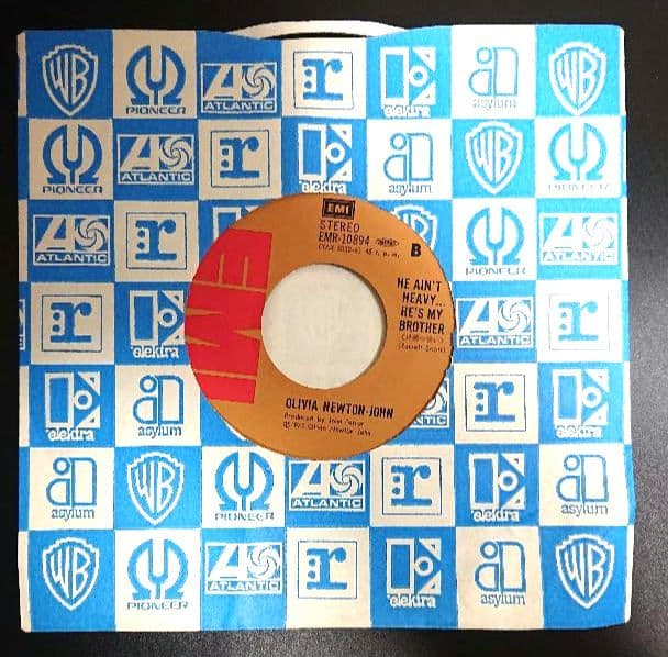 Olivia Newton-John Let It Shine / He Ain't Heavy, He's My Brother 7" Japan Vinyl