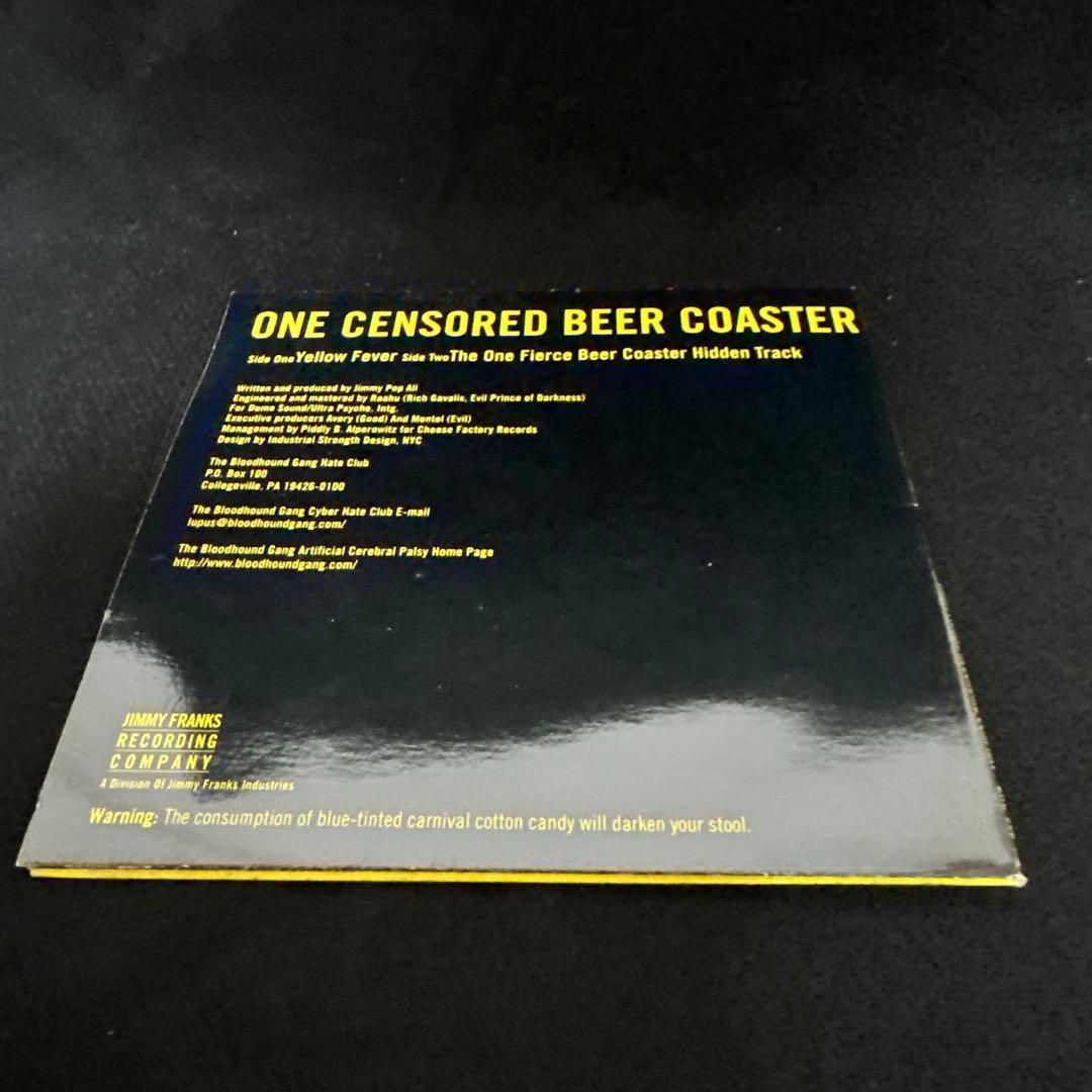 Bloodhound Gang One Censored Beer Transparent Gold 7" Record EP Used | Japansoundstore