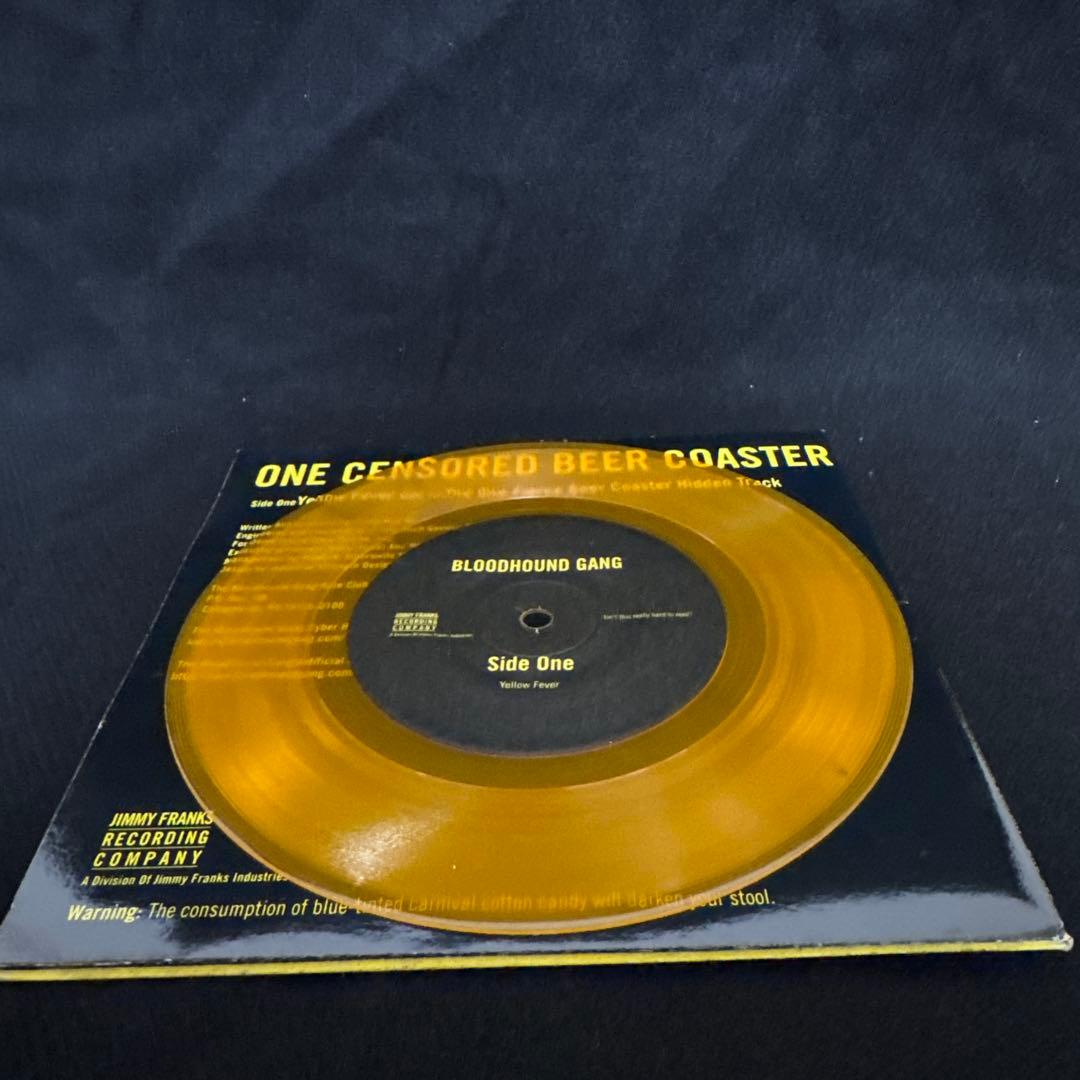 Bloodhound Gang One Censored Beer Transparent Gold 7" Record EP Used | Japansoundstore