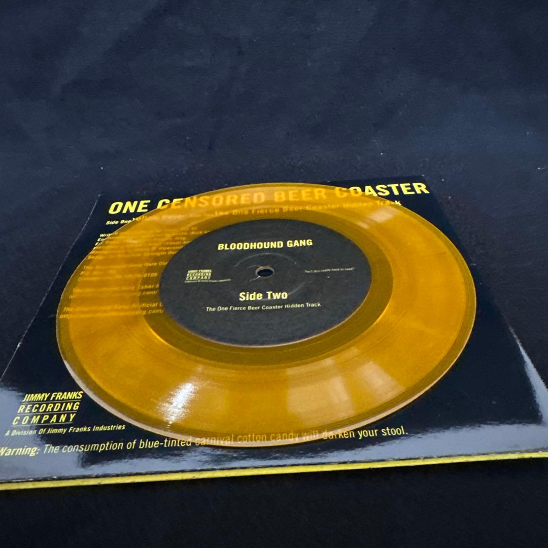 Bloodhound Gang One Censored Beer Transparent Gold 7" Record EP Used | Japansoundstore