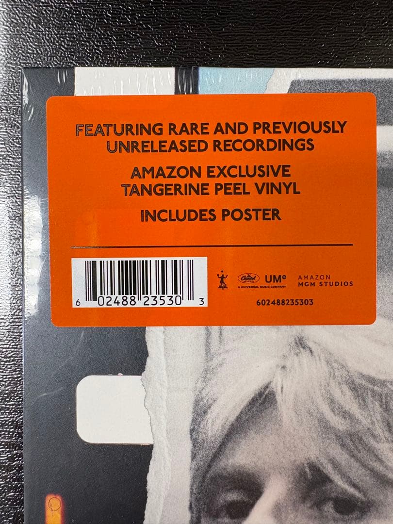Paul McCartney Man on the Run Limited Orange Vinyl  with Poster | Japansoundstore
