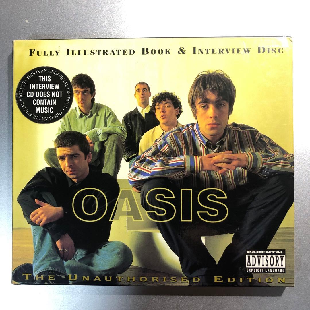 Oasis The Unauthorised Edition Interview CD & 120-Page Illustrated Book 1996
