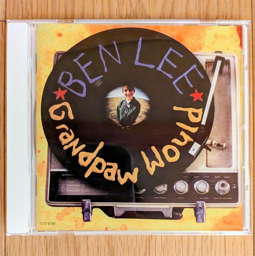 Ben Lee - Grandpaw Would CD Japan Press with OBI 1995 Fellaheen/Grand Royal