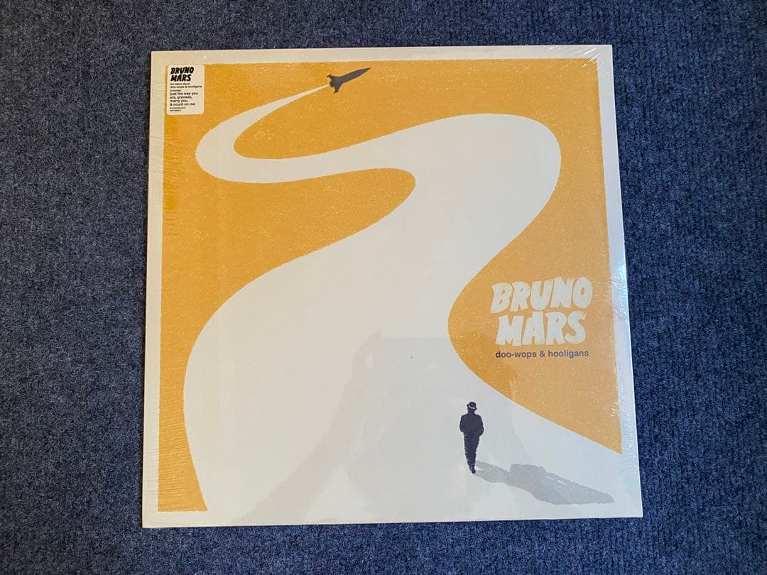 Bruno Mars Doo-Wops & Hooligans Yellow Vinyl LP
