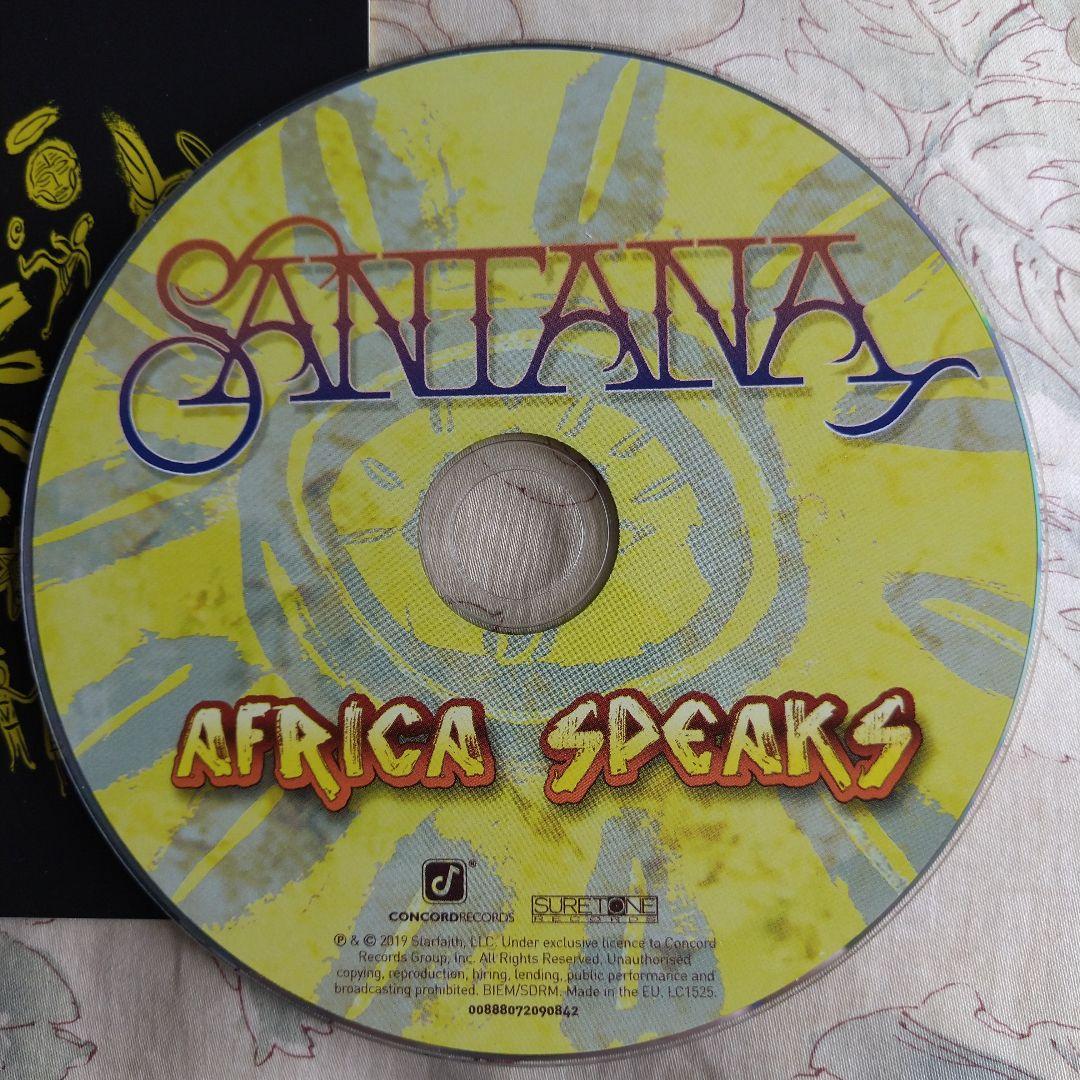 Santana Africa Speaks CD, 2019, Near Mint, World Music, Rock, Latin, Jazz | Japansoundstore