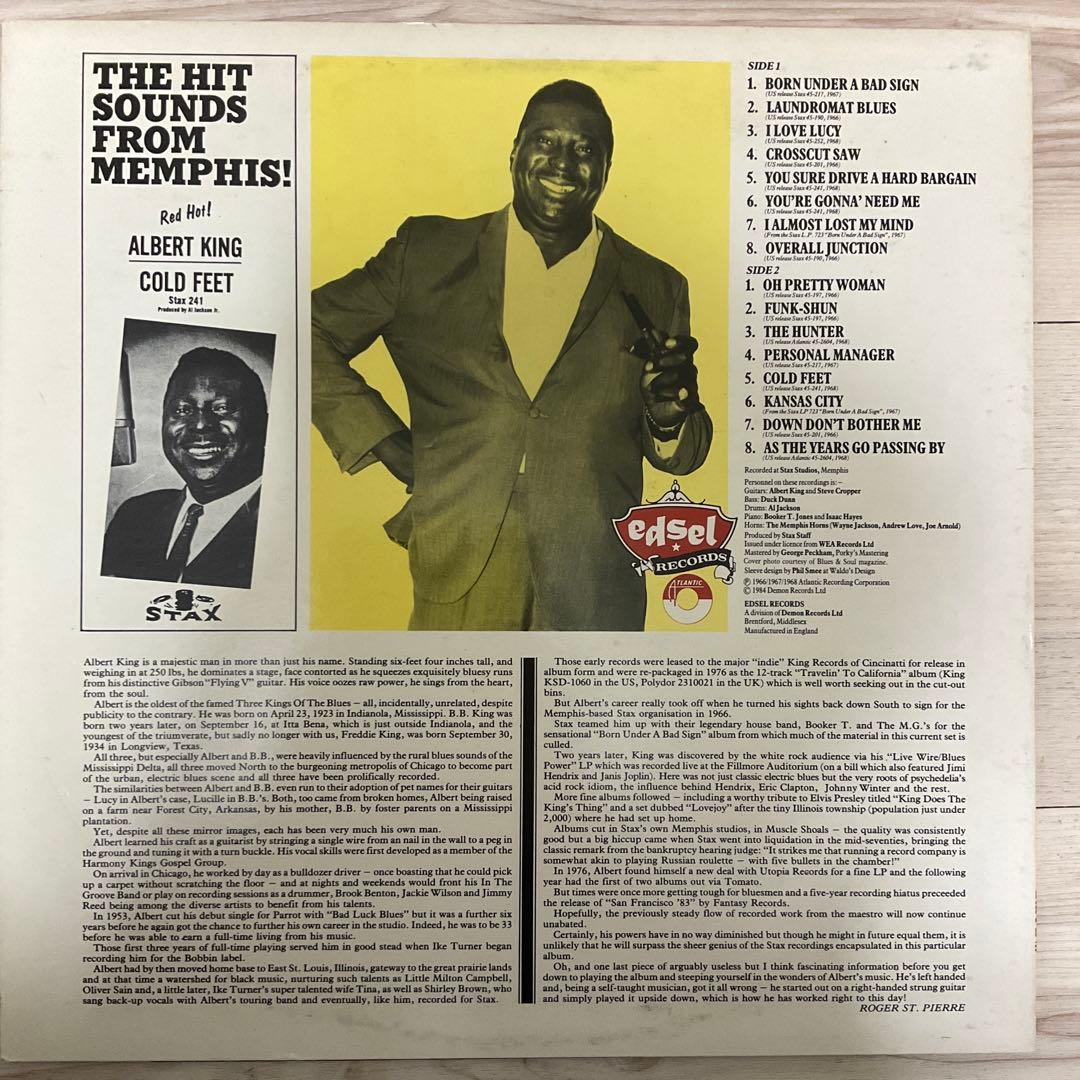 Albert King Laundromat Blues UK Vinyl Record Blues Guitar Collection | Japansoundstore