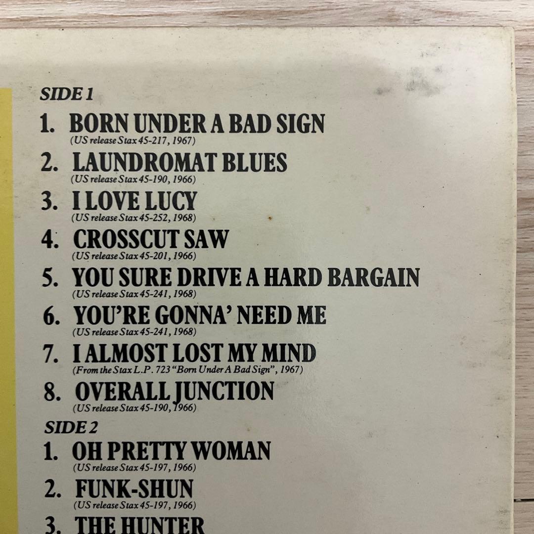 Albert King Laundromat Blues UK Vinyl Record Blues Guitar Collection | Japansoundstore