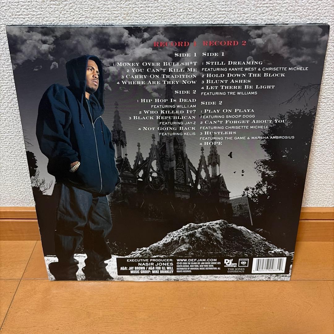 Nas - Hip Hop Is Dead (2006) 2LP Vinyl Record Def Jam Classic NYC Hip Hop