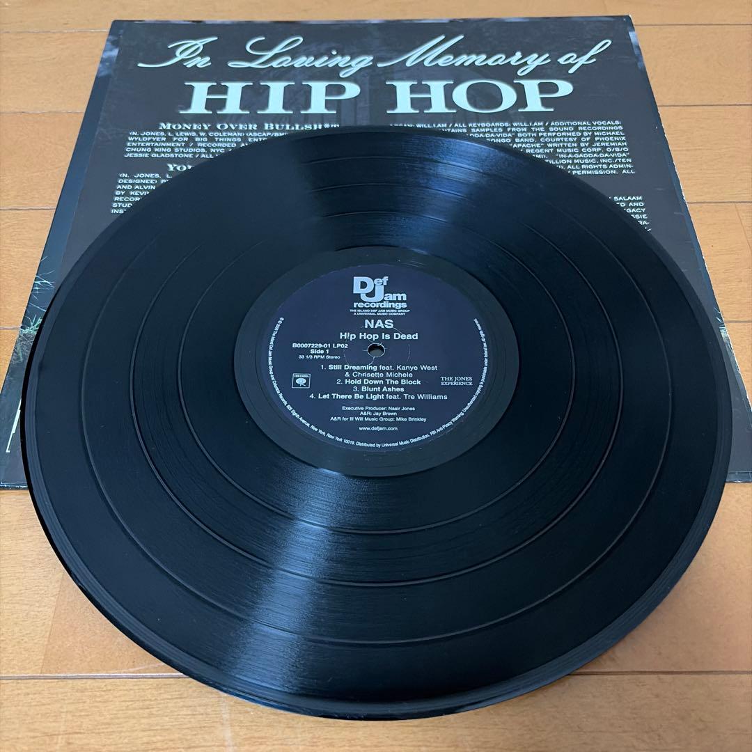 Nas - Hip Hop Is Dead (2006) 2LP Vinyl Record Def Jam Classic NYC Hip Hop