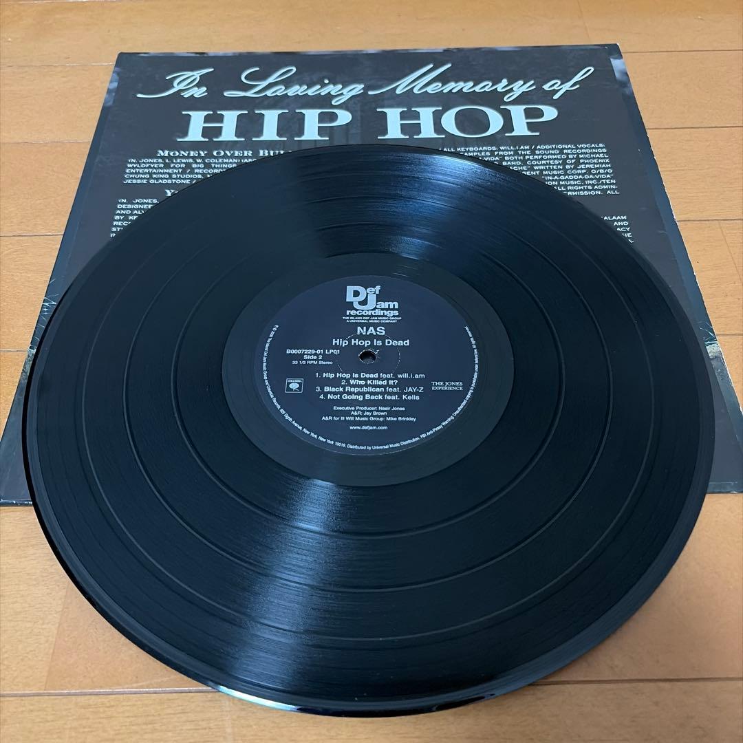 Nas - Hip Hop Is Dead (2006) 2LP Vinyl Record Def Jam Classic NYC Hip Hop