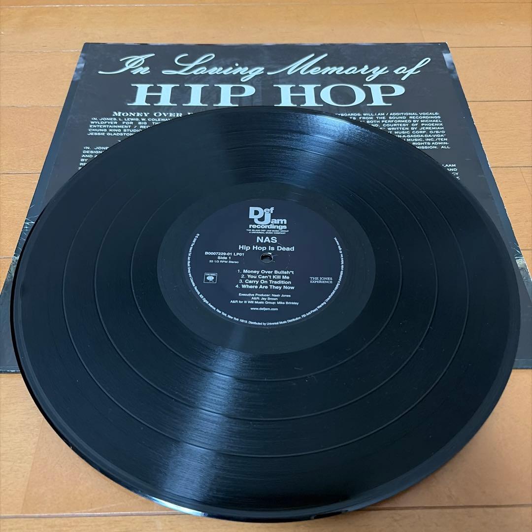 Nas - Hip Hop Is Dead (2006) 2LP Vinyl Record Def Jam Classic NYC Hip Hop