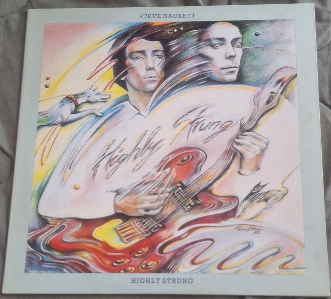 Steve Hackett Highly Strung LP Japan 1983 Vinyl with Commentary Used | Japansoundstore