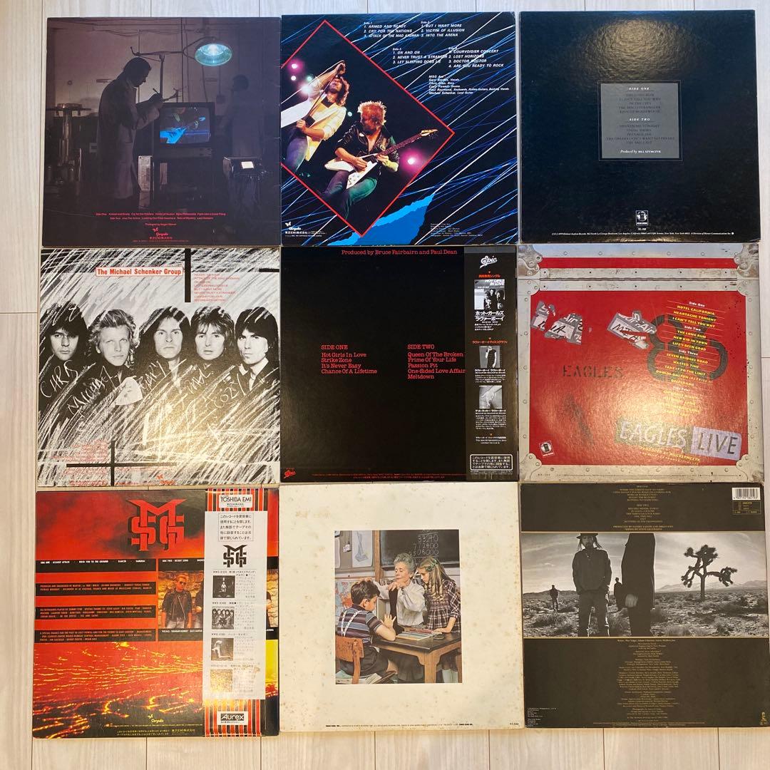 23 Hard Rock Vinyl LP Collection Whitesnake Gary Moore MSG Judas Priest Japan