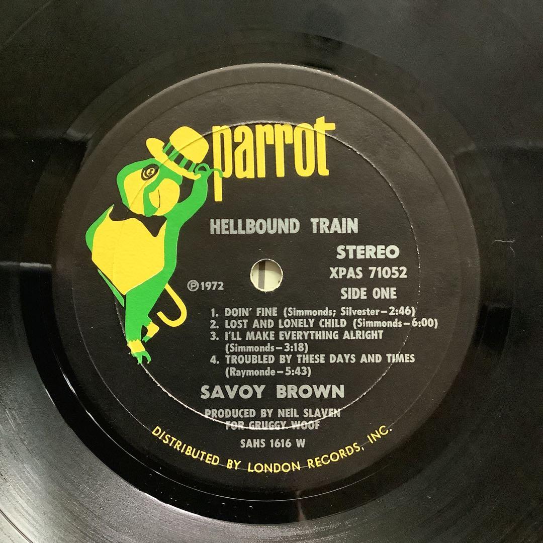 Savoy Brown - Hellbound Train Vinyl LP 1972 Blues Rock Import Japan