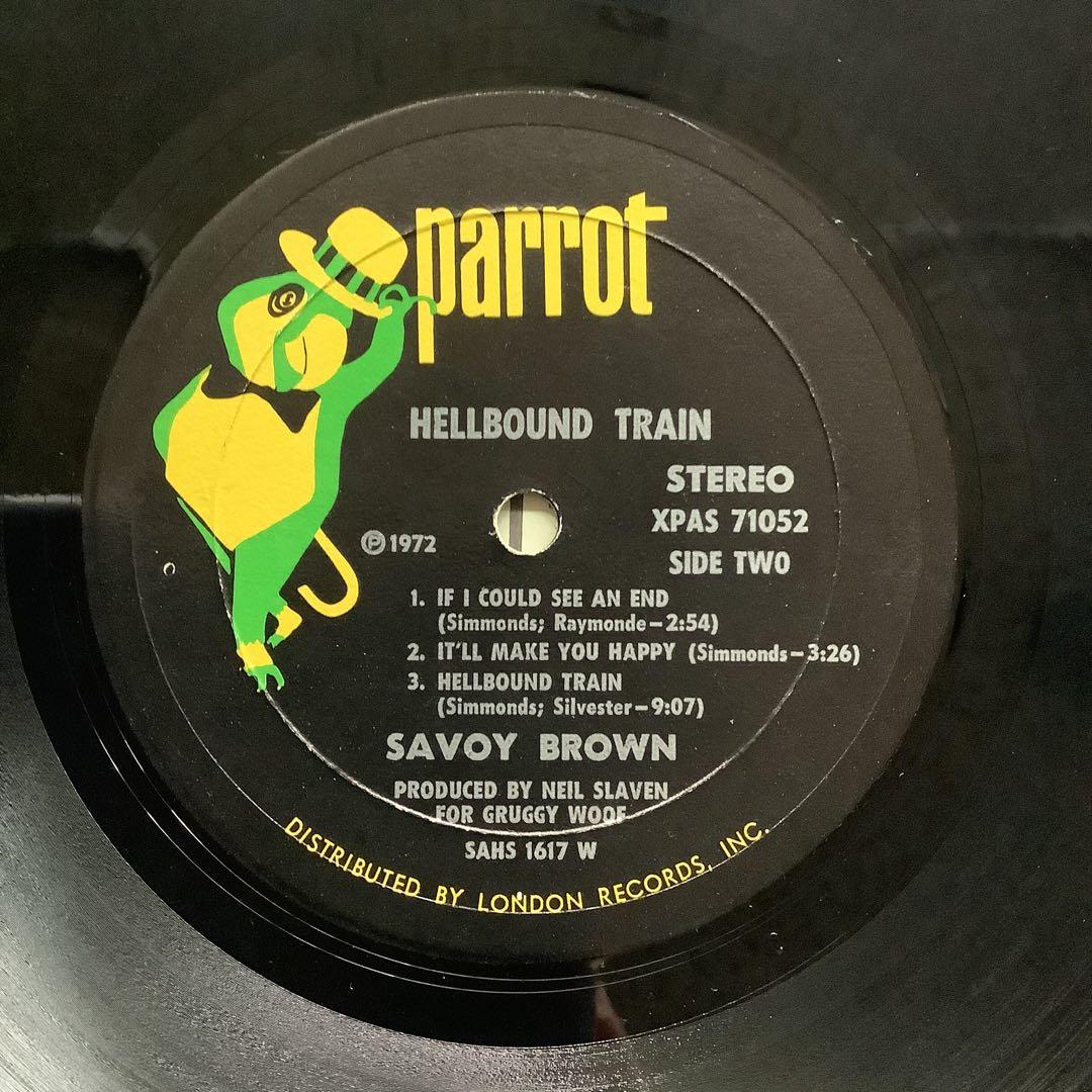 Savoy Brown - Hellbound Train Vinyl LP 1972 Blues Rock Import Japan