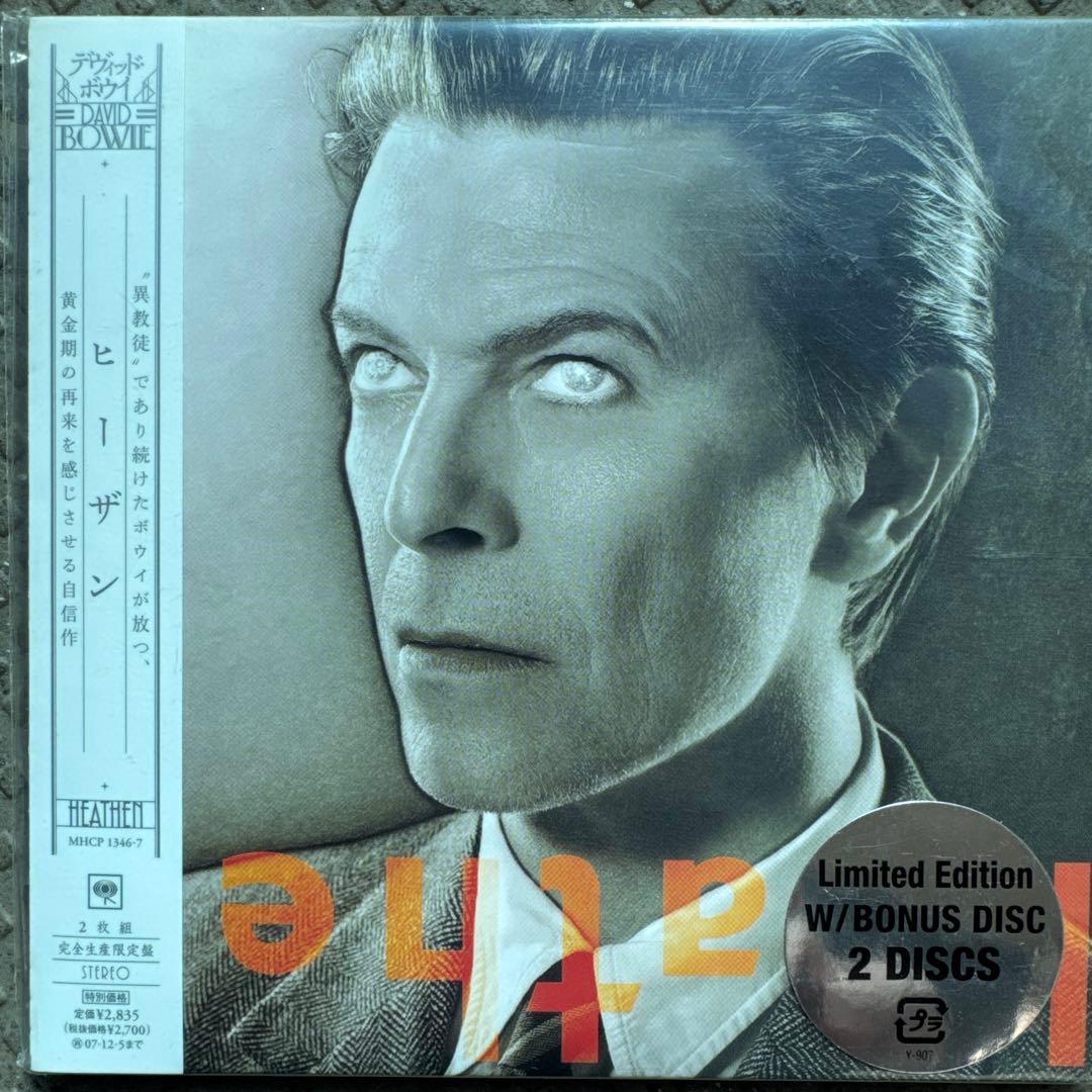 David Bowie Heathen 2CD Japan Press Limited Edition with OBI Mini LP Sleeve