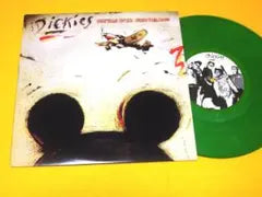 The Dickies - Stukas Over Disneyland 10" Vinyl LP Green Color Disc Japan