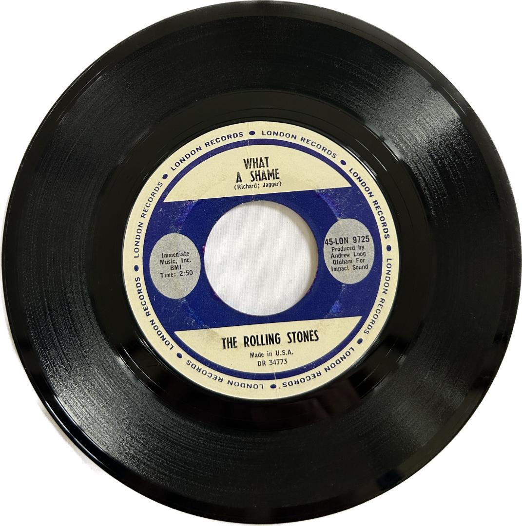 The Rolling Stones Heart Of Stone 7" Single USA London Records Purple Label
