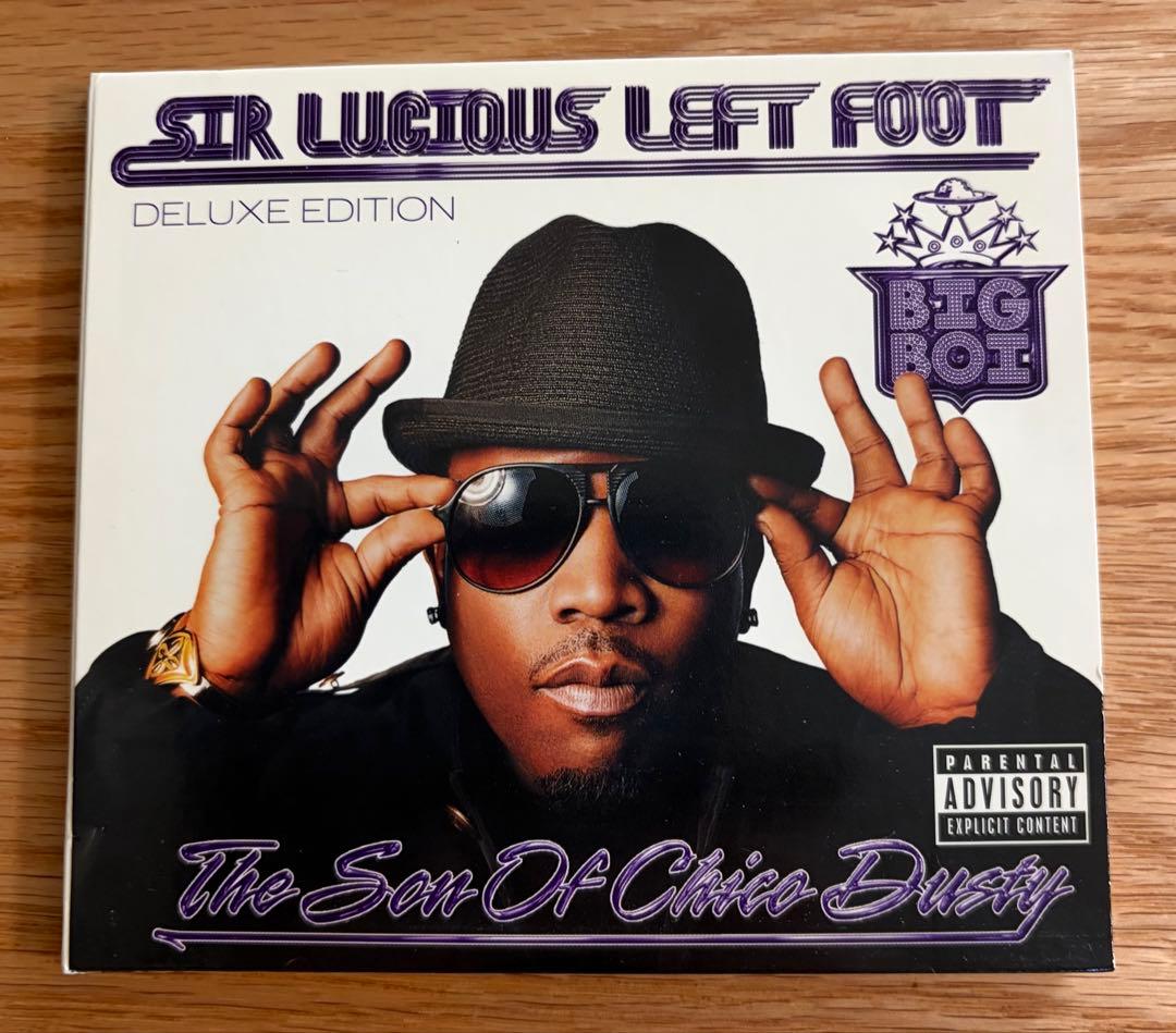 Big Boi Sir Lucious Left Foot CD+DVD Deluxe Edition 2010 Hip Hop