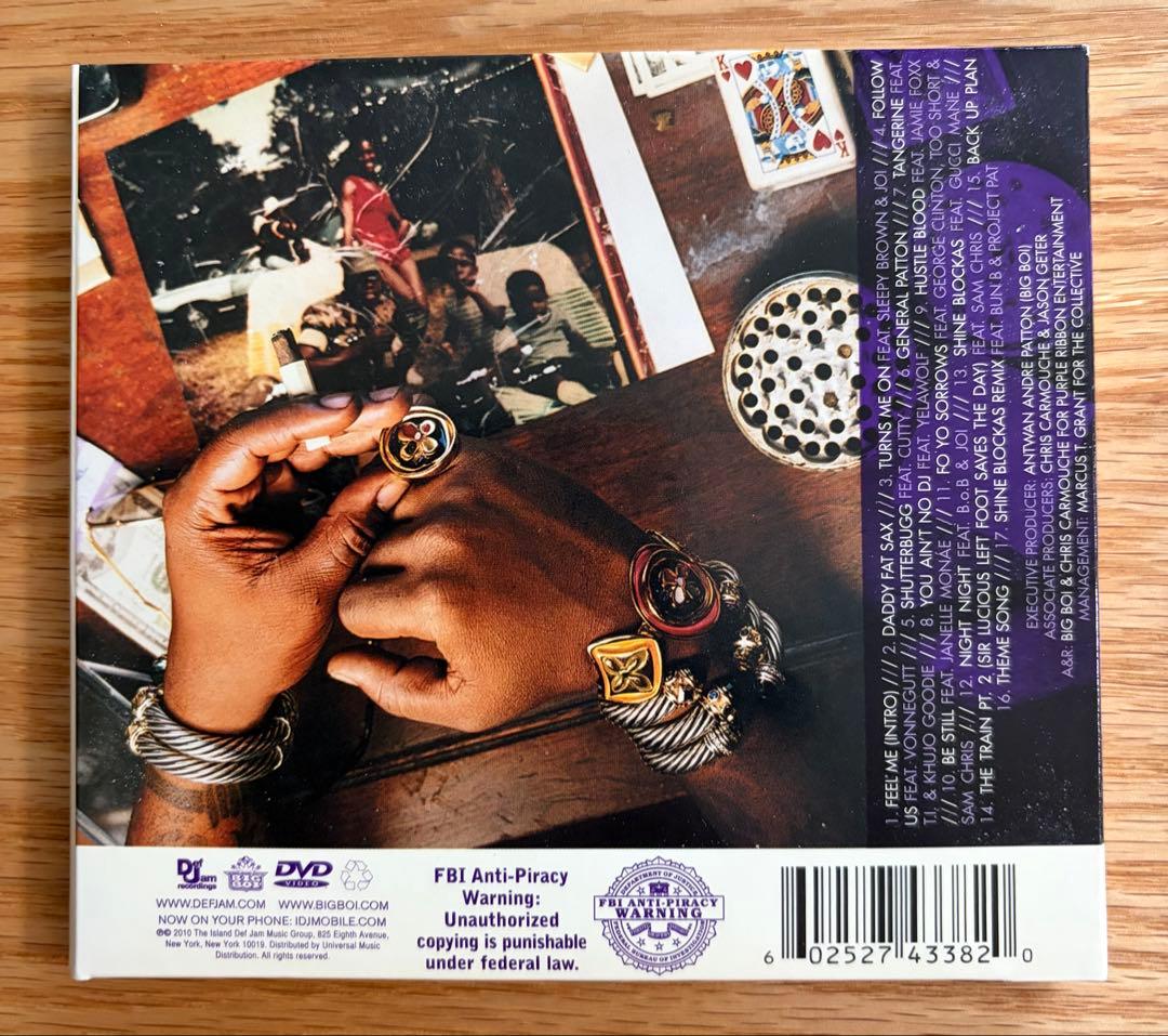 Big Boi Sir Lucious Left Foot CD+DVD Deluxe Edition 2010 Hip Hop