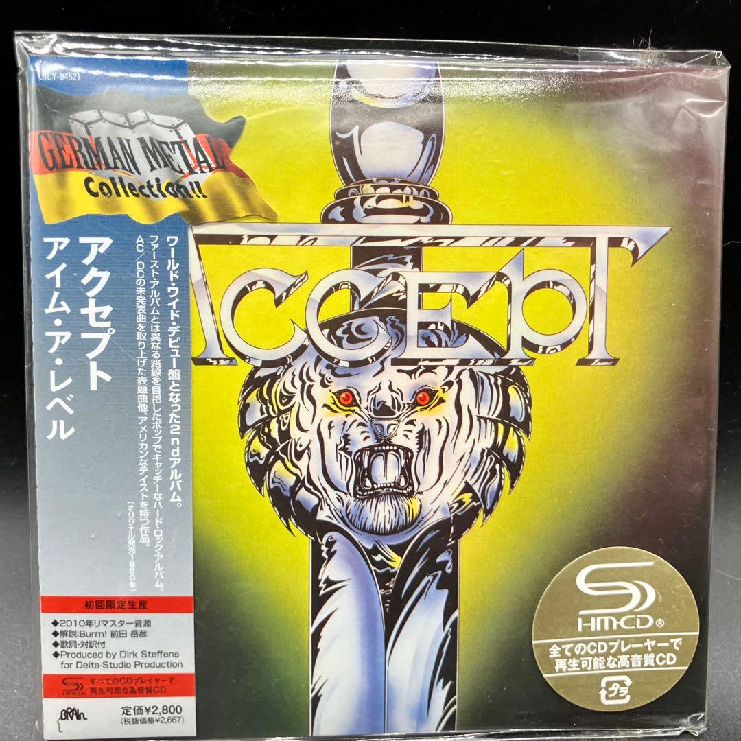 ACCEPT I'm a Rebel CD Japan Press Limited Edition SHM-CD 2010 Remaster with OBI
