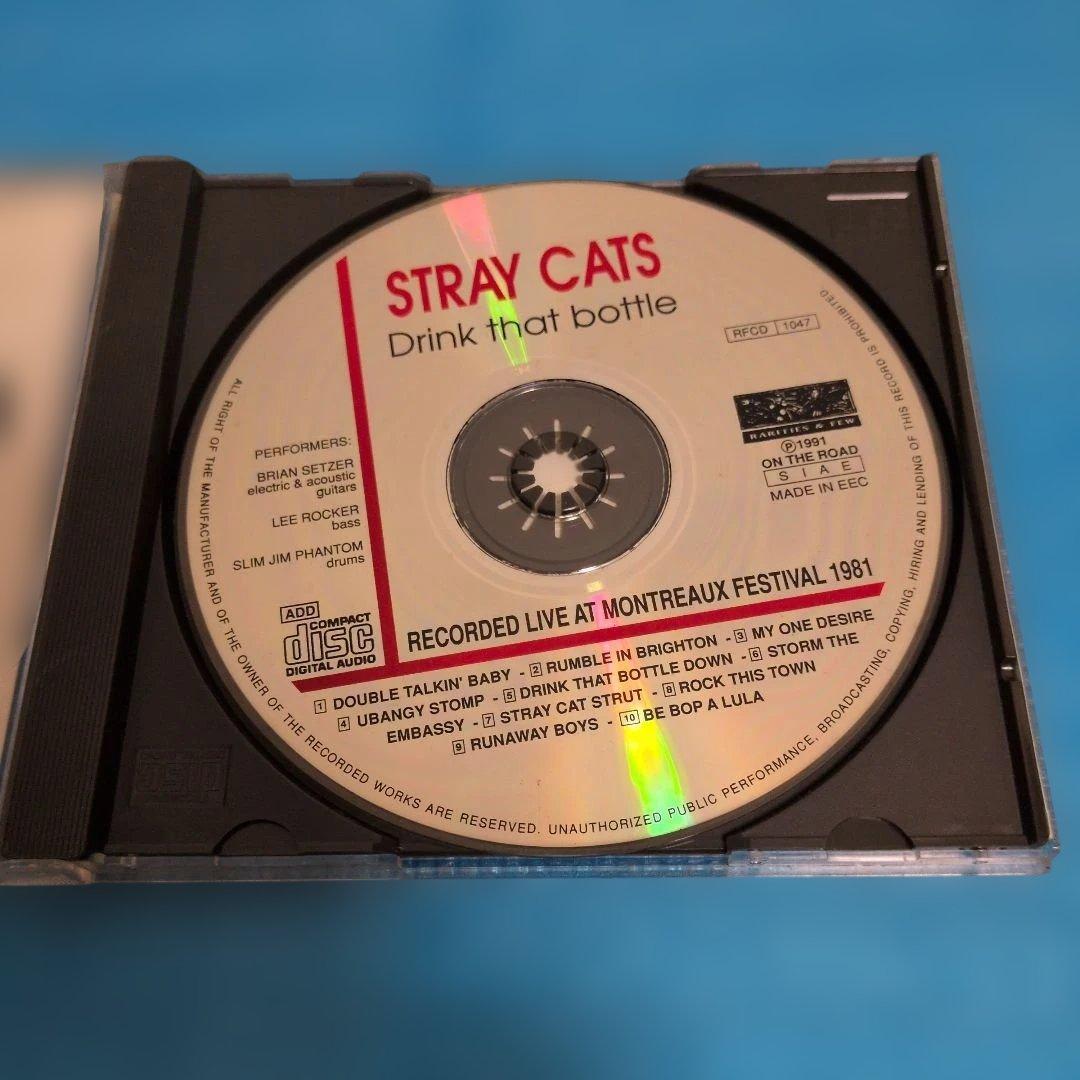 Stray Cats - Drink That Bottle CD Live at Montreaux 1981 Limited Edition