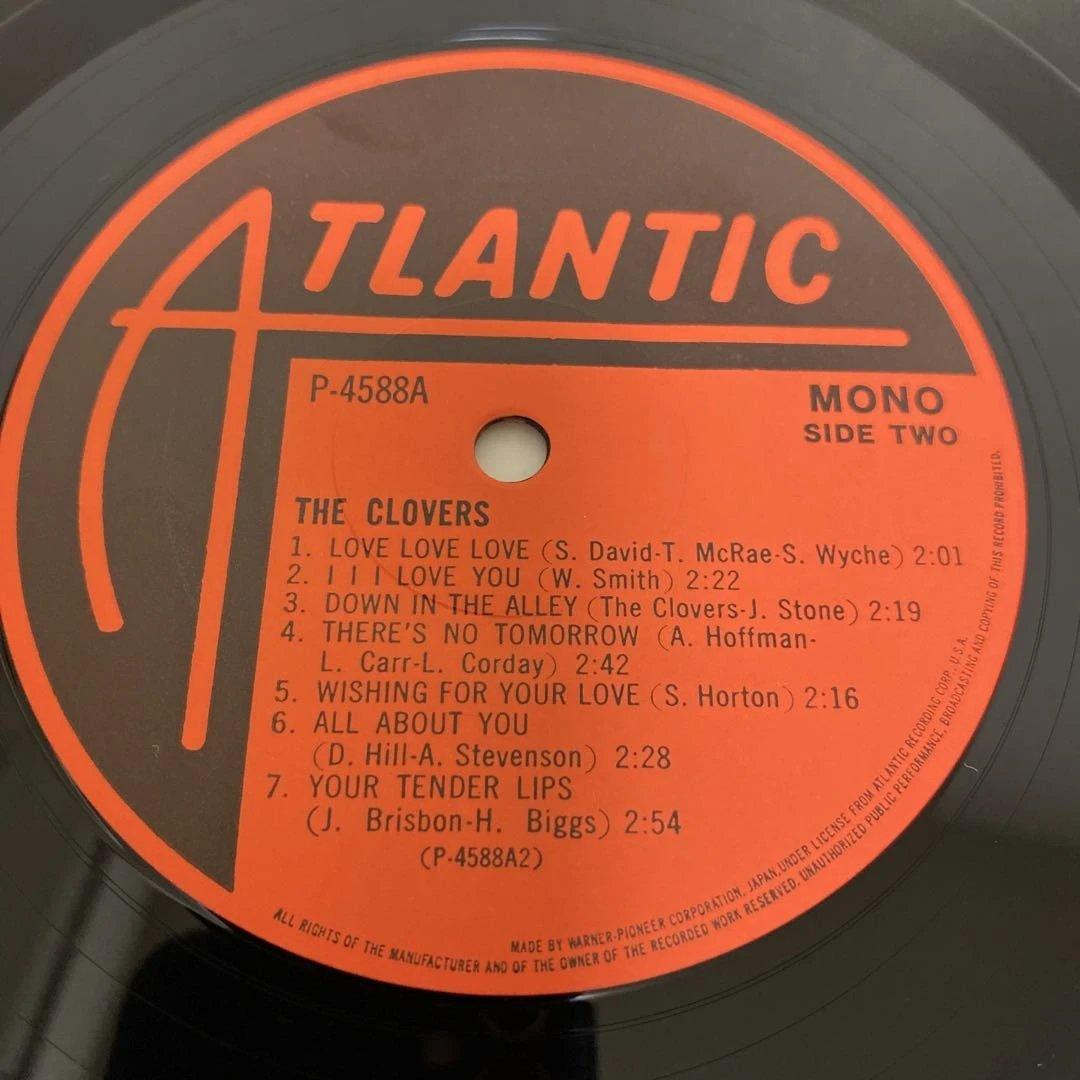 The Clovers - Lovers LP Vinyl Japan Atlantic R&B Forever 1500 Series P-4588A