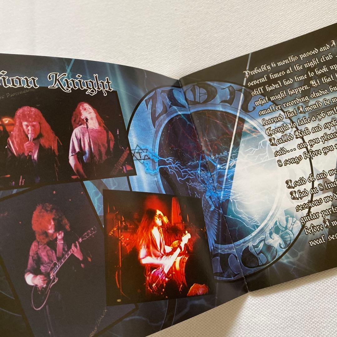 Zion Knight - S/T Limited Edition CD (2019 Reissue) Rare US Melodic Hard Rock