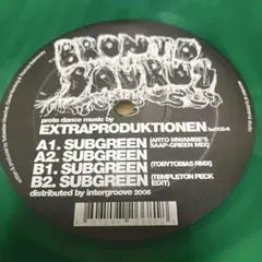 Extraproduktioner - Subgreen 12" Vinyl Record Green Vinyl Brontosaurus BS002-6