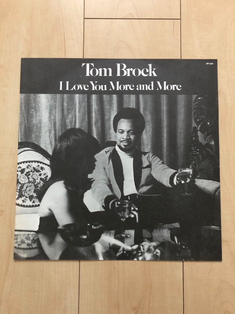 Tom Brock I Love You More And More LP Vinyl Japan Original w/ Obi & Insert