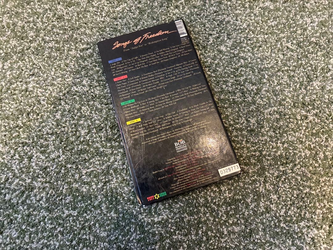 Bob Marley Songs of Freedom 4CD Box Set Limited Edition 1992 Japan Import