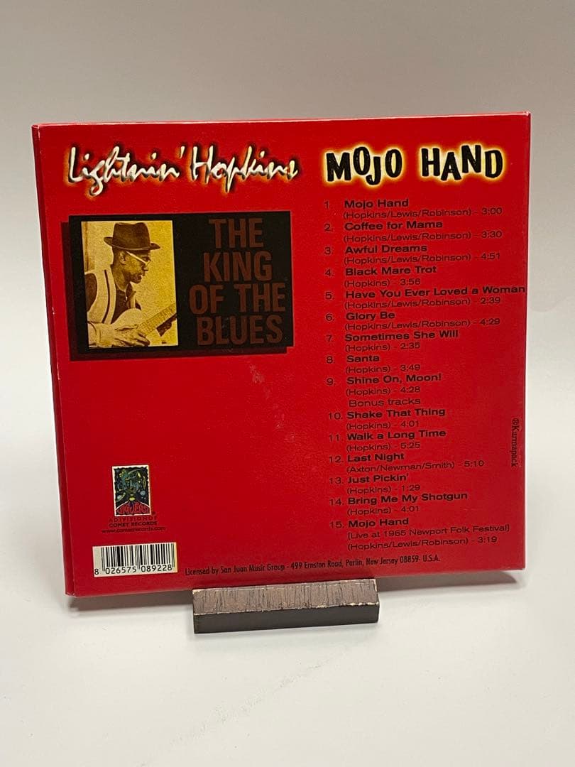 Lightnin' Hopkins Mojo Hand CD Mini LP Paper Sleeve Import Blues Classic