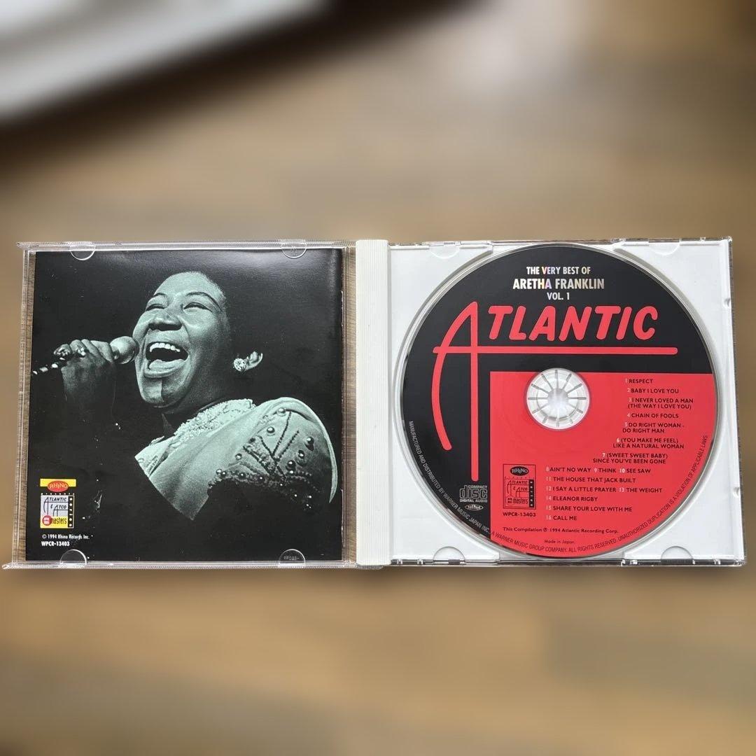 Aretha Franklin The Very Best Of CD Japan Press with OBI Limited Edition