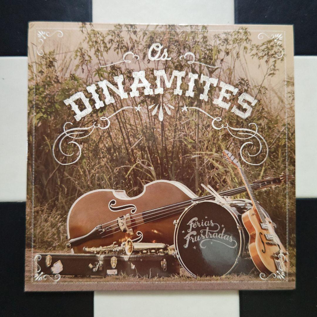 Os Dinamites - Férias Frustradas 7" Red Vinyl EP Neo-Rockabilly Brazil 2013