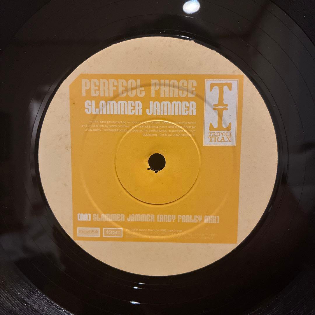 Perfect Phase - Slammer Jammer 12" Vinyl Single Tripoli Trax TTRAX084R Hard Danc