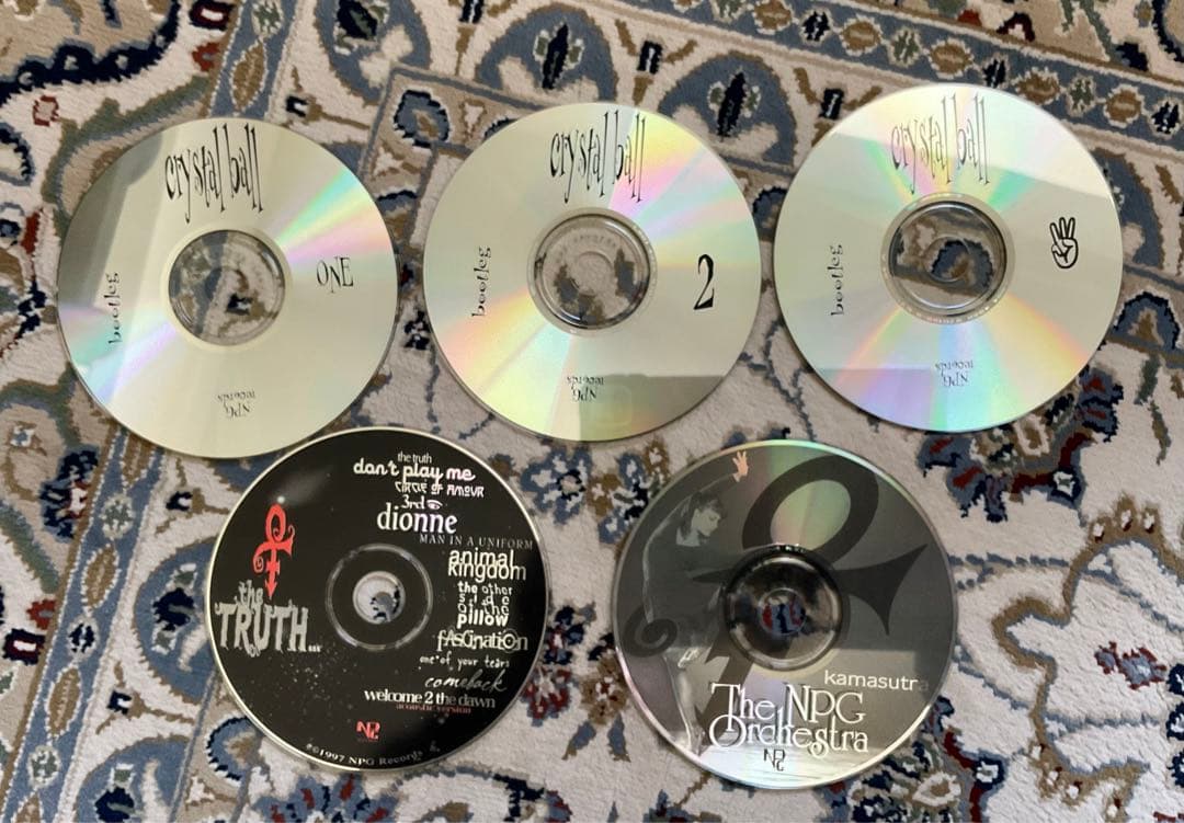 Prince Crystal Ball 5CD Limited Import OBI Rare Collectible | Japansoundstore