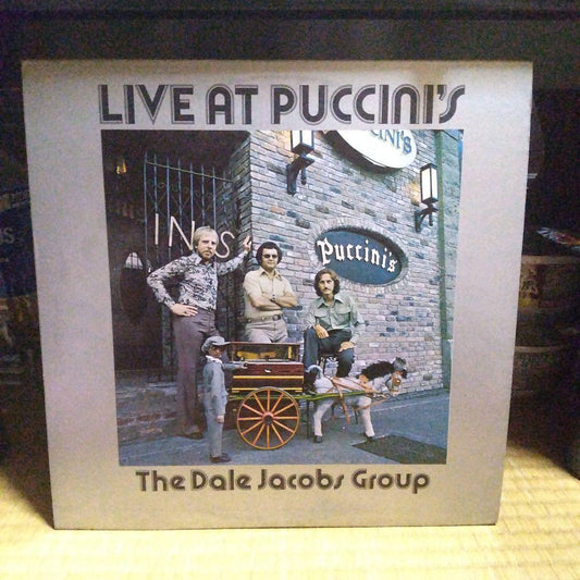 The Dale Jacobs Group - Live At Puccini's Vinyl LP Jazz Fusion Canadian Rare