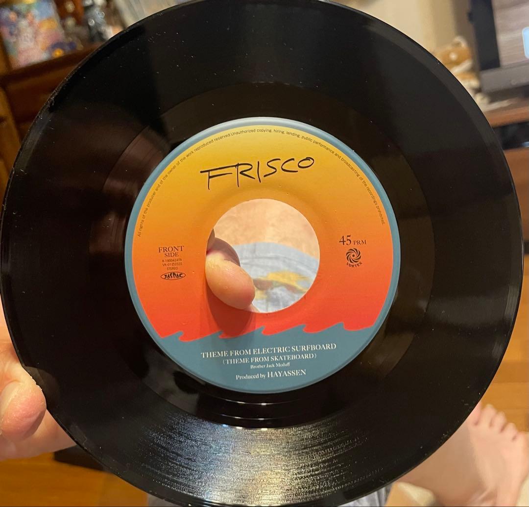 FRISCO - Theme From Electric Surfboard 7" Vinyl Record Vortex Japan Reggae