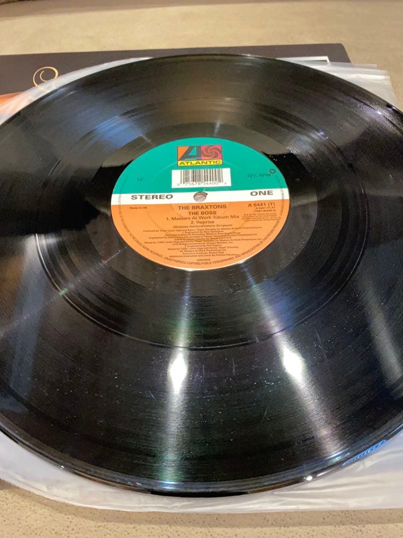 The Braxtons - The Boss - 12" Vinyl Single - Masters At Work Remixes - Atlantic
