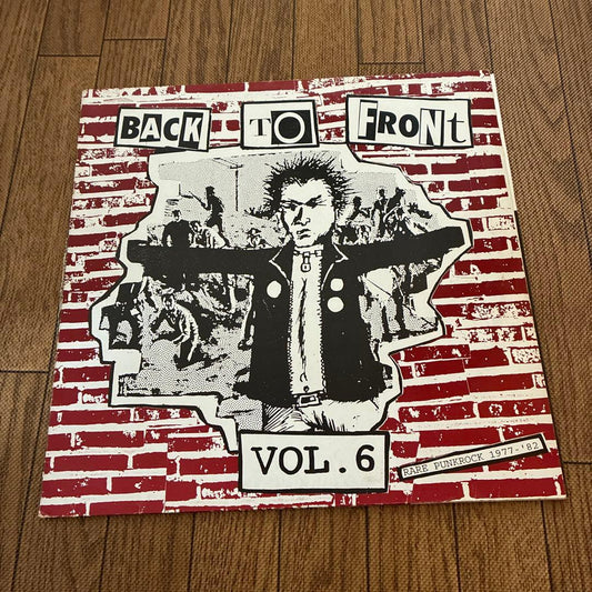 Back to Front Vol. 6 Vinyl Record Rare Punk Rock 1977-82 Used | Japansoundstore