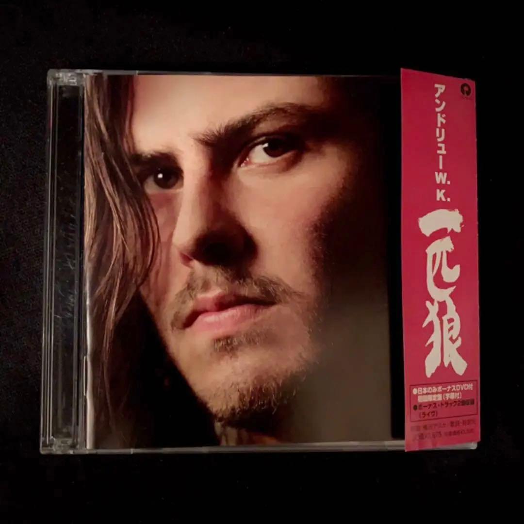 Andrew W.K. The Wolf CD+DVD Japan Press Limited Edition with OBI 2003