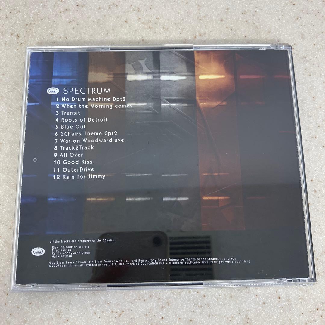 3 Chairs - Spectrum CD Detroit House Theo Parrish Moodymann 2009 Import