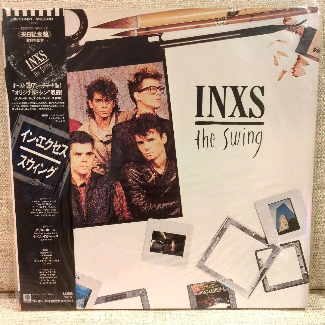 INXS The Swing Japan LP Record 1984 With Obi Vinyl Import