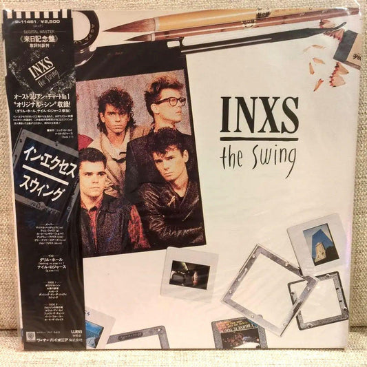 INXS The Swing Japan LP Record 1984 With Obi Vinyl Import
