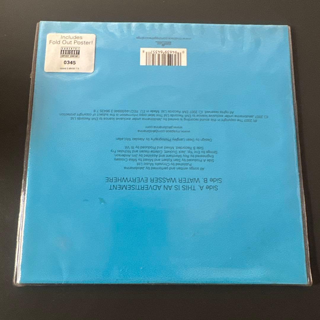 Jakobinarina - This Is An Advertisement 7" Vinyl Single w/ Poster